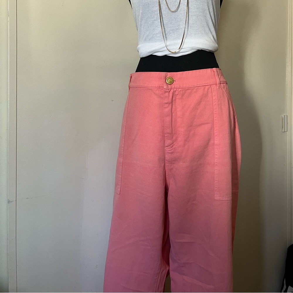 Big Bud Press Flamingo Pink work pant.